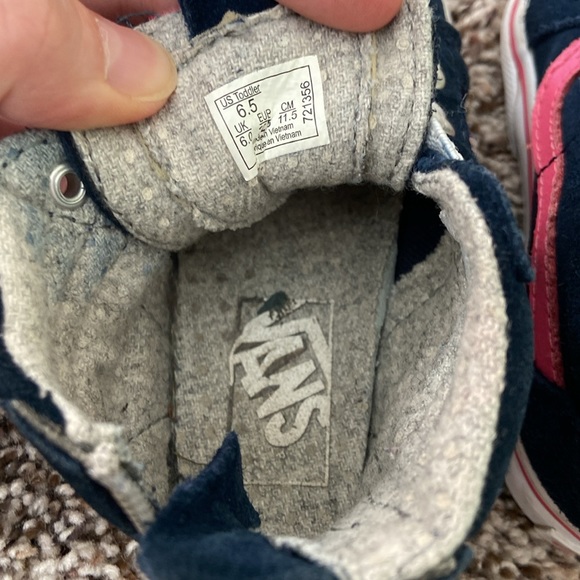 Toddler high top vans - Picture 5 of 5